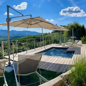 Séjour chez l'habitant Suites&balnéo - Vue Panoramique Sur Le Vercors, Pont-en-Royans